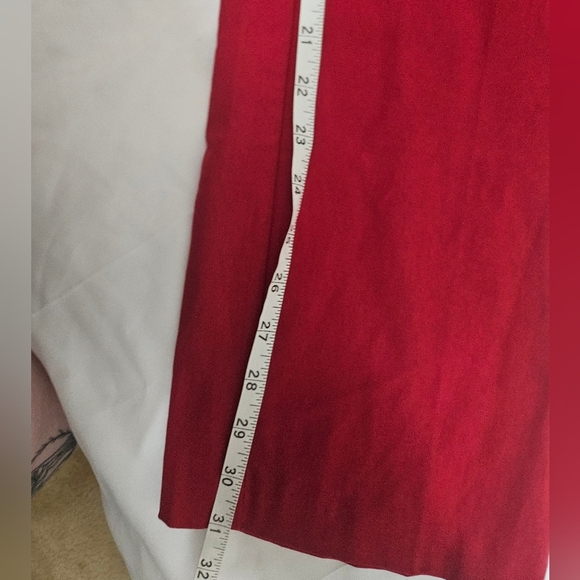 NWT! Rafaella Red Pull On Pants Rio Red! - Picture 6 of 7